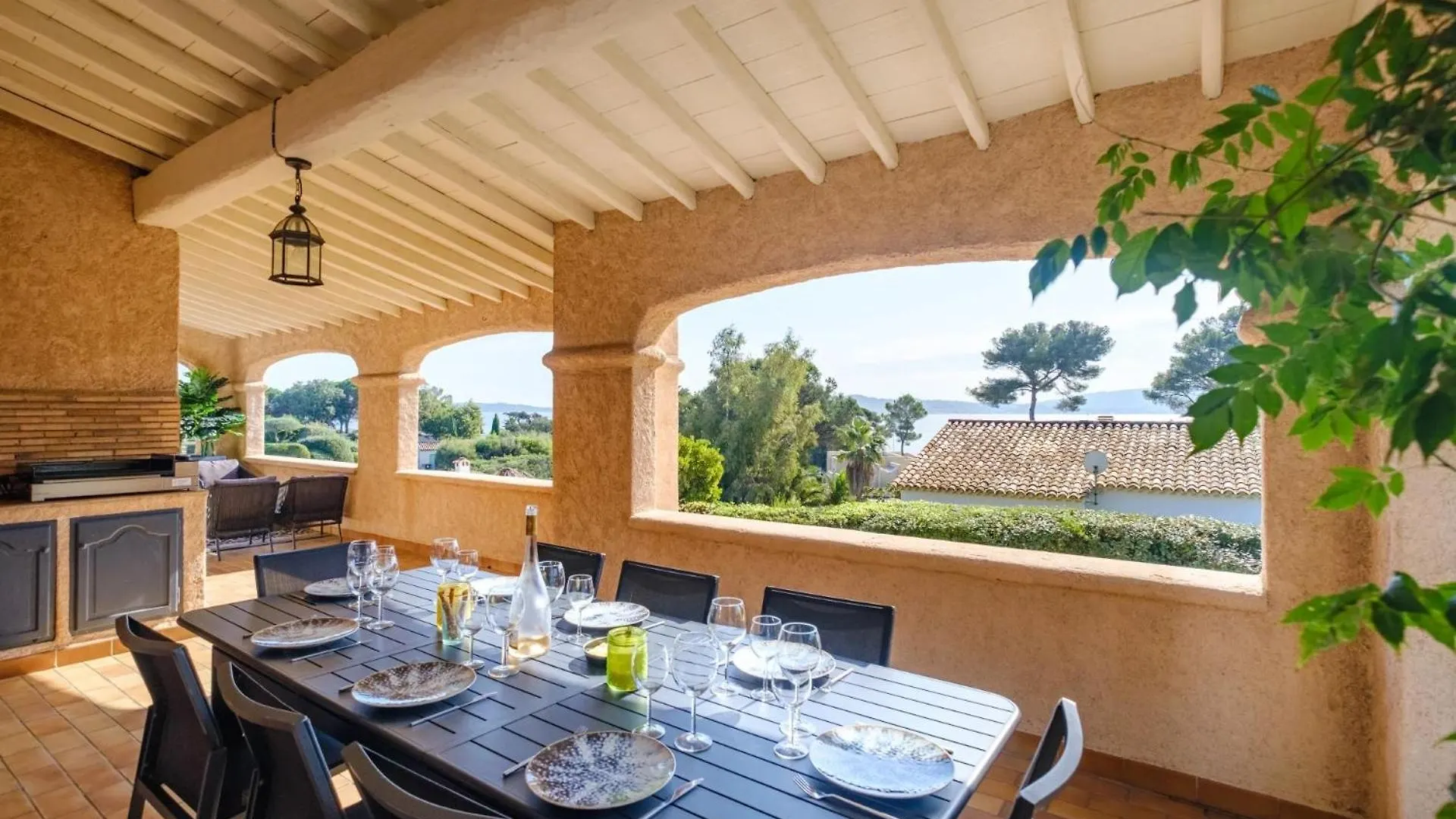 Villa Des Cigales Vue Mer Avec Piscine/Proche Plage Grimaud France